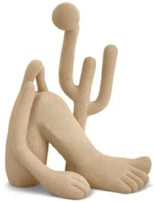 Escultura Abaporu — Bege