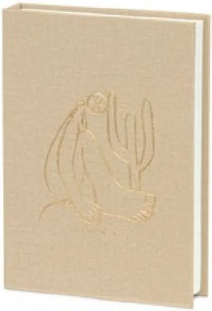 Livro decorativo bege